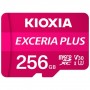 Kioxia Exceria Plus Tarjeta Micro SDXC 256GB UHS-I U3 V30 A1 Clase 10 con Adaptador