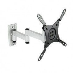 Tooq Soporte de Pared con Brazo Articulado para TV de 13"-42" - Giratorio e Inclinable - Gestion de Cables - Peso Max 15kg - VES