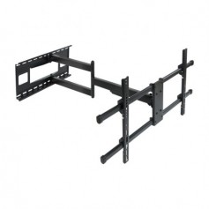 Tooq Soporte de Pared con Brazo Articulado para TV de 43"-80" - Gran Angular - Giratorio e Inclinable - Peso Max 50Kg - VESA 800
