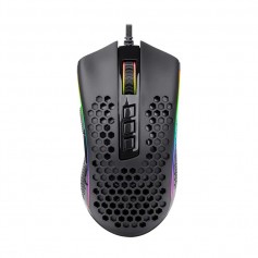Redragon Storm Elite M988 Raton Gaming USB 32000dpi - 8 Botones Programables - Carcasa Panal Perforado - Iluminacion RGB Chroma 