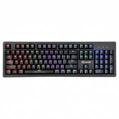 Scorpion KG916 Teclado Mecanico Gaming USB - Teclas Outemu Blue - Retroiluminacion RGB - Antighosting - Cable Trenzado de 1.60m 