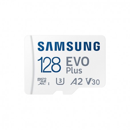Samsung EVO Plus Tarjeta Micro SDXC 128GB UHS-I U3 Clase 10 con Adaptador
