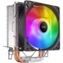 Mars Gaming Ventilador CPU 90mm con Disipador - Iluminacion RGB - Hasta 130W - Velocidad Max. 2200rpm - 2 Heatpipes