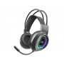 Mars Gaming MH220 Auriculares Gaming con Microfono Flexible - Iluminacion RGB - Diadema Ajustable - Almohadillas Acolchadas - Co