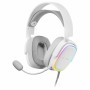 Mars Gaming MHAXW Auriculares Gaming con Microfono Extraible - Iluminacion RGB - Diadema Ajustable - Almohadillas Acolchadas - C