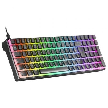 Mars Gaming MKULTRA Teclado Mecanico USB - Teclas Antipolvo OUTEMU SQ Blue - Antighosting - Iluminacion RGB - Cable de 1.50m