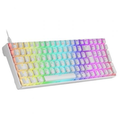 Mars Gaming MKULTRA Teclado Mecanico USB - Teclas Antipolvo OUTEMU SQ Brown - Antighosting - Iluminacion RGB - Cable de 1.50m