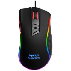 Mars Gaming MM218 Raton Gaming USB 10000dpi - 6 Botones - Iluminacion RGB Chroma - Uso Diestro