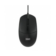 3GO Maus Raton USB 1000dpi - 3 Botones - Uso Ambidiestro - Color Negro