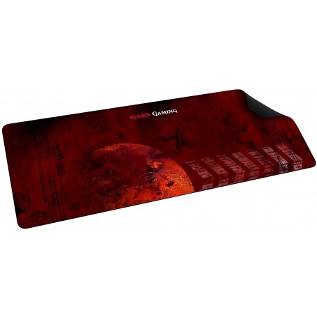 Mars Gaming MMP2 Alfombrilla Gaming XL - Bordes Reforzados - Antideslizante - Tamaño 880x330x3mm