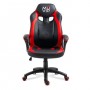 Muvip GM1400 Silla Gaming - Reposabrazos con Almohadilla - Atura Regulable - Piston Clase 2 - Color Negro/Rojo