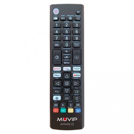Muvip Serie Small Mando a Distancia Universal Smart TV