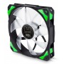 Nox Hummer H-Fan Ventilador LED Verde 120mm - 1000/1600rpm - Silencioso