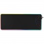 Krom Knout XL RGB Alfombrilla Gaming - Iluminacion RGB - Superficie de Microfibra - Base de Caucho - 90x35x0.3 cm - Color Negro