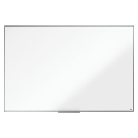 Nobo Essence Pizarra Magnetica de Acero 1500x1000mm - Marco de Aluminio Anodizado - Bandeja para Rotuladores - Color Blanco