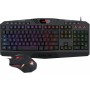 Redragon S101 Pack Teclado Harpe K503 RGB Gaming USB + Raton Centrophorus USB 3200dpi - Iluminacion RGB - Antighosting