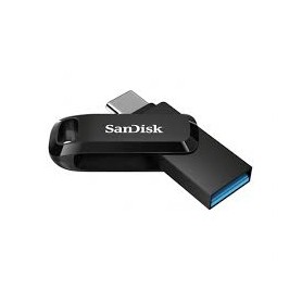 Sandisk Ultra Dual Drive Go Memoria USB-C y USB-A 64GB - Hasta 150MB/s de Lectura - Color Negro (Pendrive)