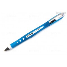 Stabilo Worker+ Colorful Boligrafo de Tinta Liquida - Trazo 0.5mm - Escritura Suave y Precisa - Cuerpo Entero de Caucho - Color 