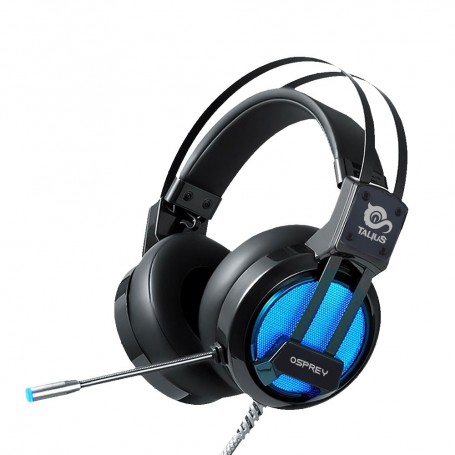 Talius Osprey Auriculares Gaming USB Sonido 7.1 con Microfono - Compatible con PS4 y PC - Microfono Flexible - Controles en Cabl