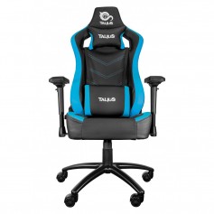 Talius Silla Gaming Vulture - Reposabrazos Ajustables 4D - Inclinacion Ajustable hasta 180º - Cojin Lumbar y Cervical - Mecanism