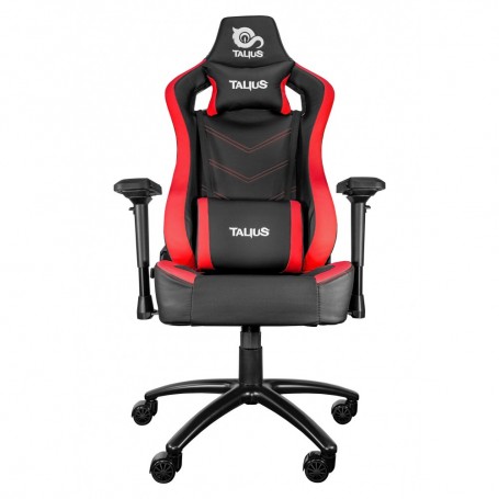 Talius Silla Gaming Vulture - Reposabrazos Ajustables 4D - Inclinacion Ajustable hasta 180º - Cojin Lumbar y Cervical - Mecanism