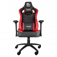 Talius Silla Gaming Vulture - Reposabrazos Ajustables 4D - Inclinacion Ajustable hasta 180º - Cojin Lumbar y Cervical - Mecanism