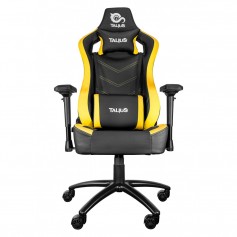 Talius Silla Gaming Vulture - Reposabrazos Ajustables 4D - Inclinacion Ajustable hasta 180º - Cojin Lumbar y Cervical - Mecanism