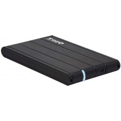 Tooq Carcasa Externa HDD/SDD 2.5" hasta 9,5mm SATA USB 3.0 - Color Negro