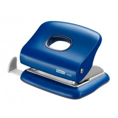 Rapid FC20 Taladro Perforador - Hasta 20 Hojas - Facil Vaciado - Punzones 5.5mm - Color Azul