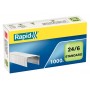 Rapid Grapas 24/6 Confort - Hasta 20 Hojas - Caja de 1000 Grapas - Alambre Flexible