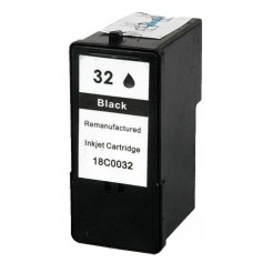 Lexmark 32 Negro cartucho remanufacturado, reemplaza al Nº 32 018CX032E