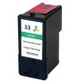 Lexmark 33 Color cartucho remanufacturado, reemplaza al Nº 33 018CX033E
