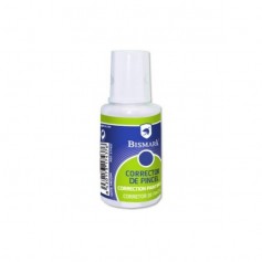 Bismark Liquido Corrector 16ml - Secado Rapido - Aplicador de Pincel - Tamaño Compacto