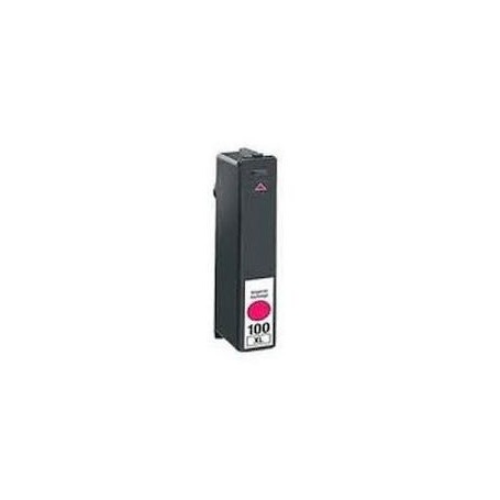 Lexmark 100 XL Magenta cartucho remanufacturado, reemplaza al Nº 100 XL M 14N1070