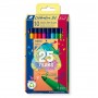 Staedtler Triplus Color 323 Pack de 10 Rotuladores de Punta Fina - Trazo 1mm Aprox - Tinta Base de Agua - Colores Surtidos