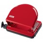Petrus 52 Taladro Perforador Clasico Metalico - Hasta 20 Hojas - Marcas de Formato - Facil Vaciado - Punzones 5.5mm - Color Rojo