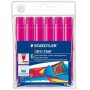 Staedtler Noris Watercolour 340 Pack de 6 Rotuladores de Gran Tamaño - Trazo 3mm Aprox - Lavable Facilmente - Tinta Base de Agua