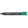 Staedtler Lumocolor 350 Rotulador Permanente - Secado Rapido - Punta 2 - 5 mm Aprox - Color Verde