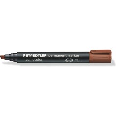 Staedtler Lumocolor 350 Rotulador Permanente - Secado Rapido - Punta 2 - 5 mm Aprox - Color Marron