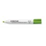 Staedtler Lumocolor 351 Rotulador para Pizarra - Punta Redonda - Trazo 2mm - Capuchon con Clip - Color Verde Lima