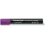 Staedtler Lumocolor 352 Rotulador Permanente - Punta Redonda - Trazo 2mm Aprox - Capuchon con Clip - Secado Rapido - Color Viole