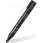Staedtler Lumocolor 352 Rotulador Permanente - Punta Redonda - Trazo 2mm Aprox - Capuchon con Clip - Secado Rapido - Color Negro