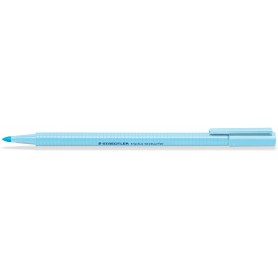 Staedtler Triplus Textsurfer 362 Rotulador Fluorescente - Punta Biselada 1 - 5mm Aprox - Tinta Base de Agua - Color Azul Cielo