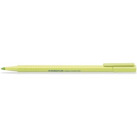 Staedtler Triplus Textsurfer 362 Rotulador Fluorescente - Punta Biselada 1 - 5mm Aprox - Tinta Base de Agua - Color Verde Lima