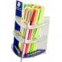Staedtler Triplus Textsurfer 362 Expositor de 30 Rotuladores Fluorescentes - Trazo 1 - 4mm Aprox - Tinta Base de Agua - Colores 