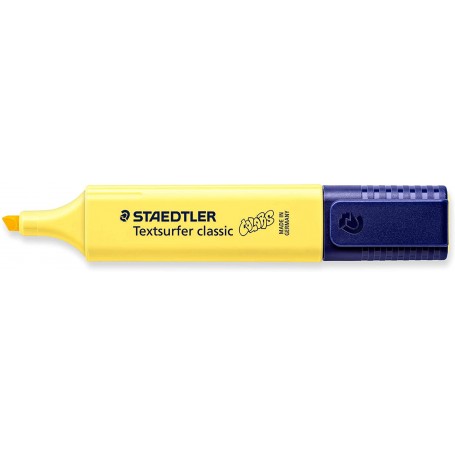 Staedtler Textsurfer Classic 364 Pastel Marcador Fluorescente - Punta Biselada - Trazo entre 1 - 5mm - Tinta con Base de Agua - 