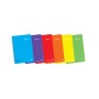Enri Plus Cuaderno Espiral Formato Cuarto Liso - 80 Hojas 90gr - Cubierta de Plastico - Colores Surtidos