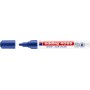 Edding 4095 Rotulador de Tiza Liquida - Punta Redonda - Trazo entre 2 y 3mm - Olor Neutro - Color Azul