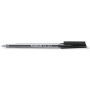 Staedtler Stick 430 Boligrafo con Capuchon - Punta 0.35mm - Tinta Endeleble - Color Negro