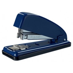 Petrus 226 Grapadora Metalica - Hasta 30 Hojas - Grapado Cerrado, Abierto y Clavado - Color Azul